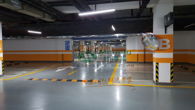 银滩雅苑 青湖路街道环氧自流平地坪